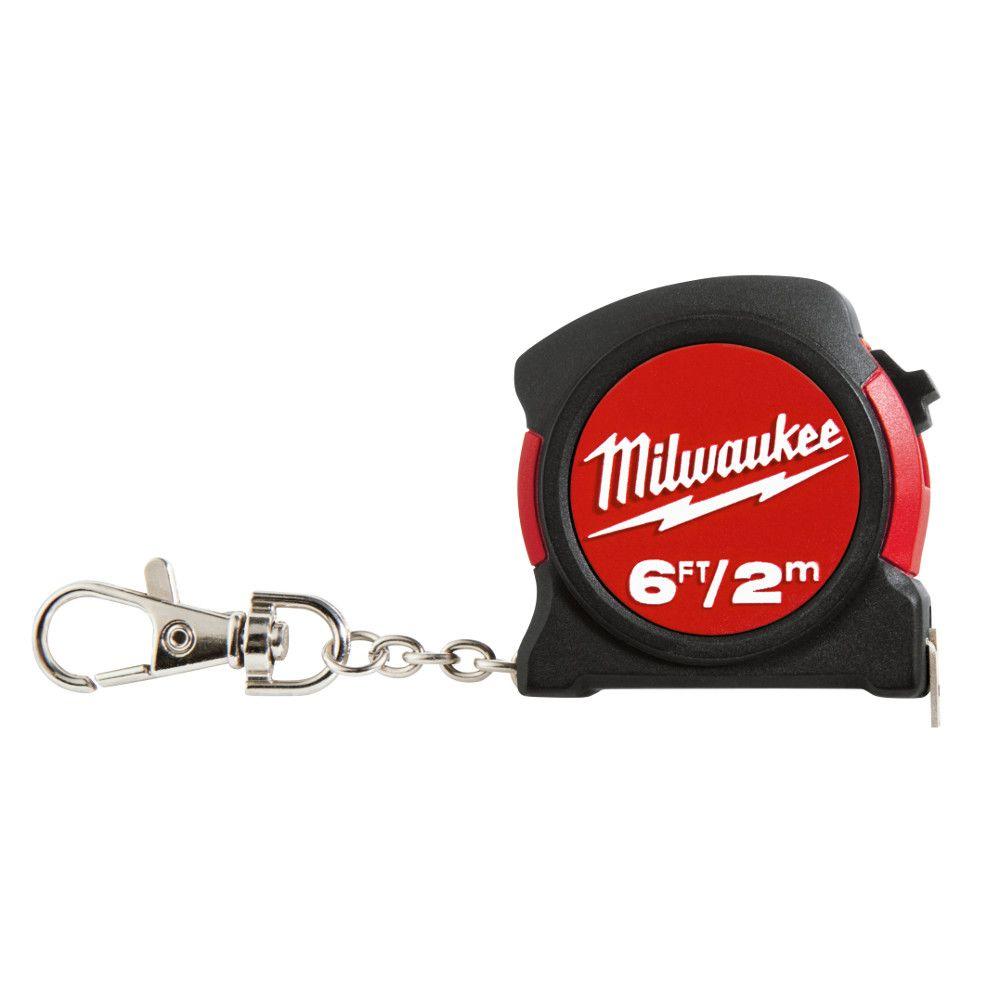 Mlw48-22-5506c 6 Ft. Keychain Tape Measure