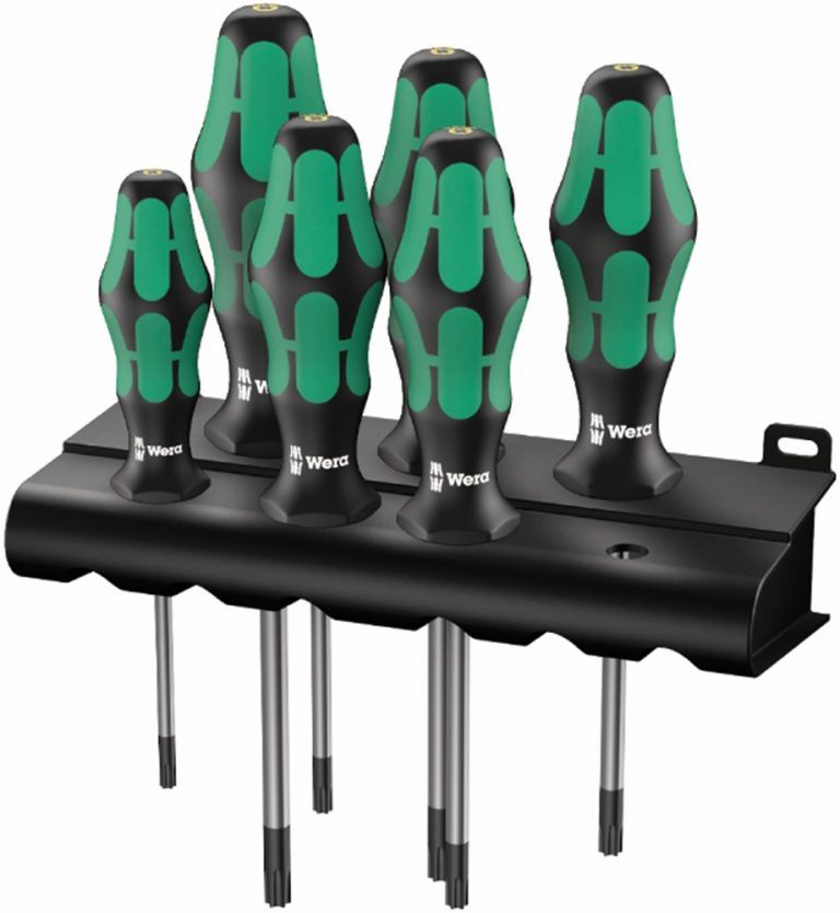 Wera Tools Wer05028059001 Torx Hold Function Set With Rack - 6 Piece