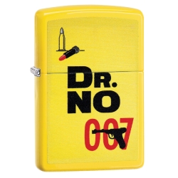 Zip29565 James Bond 007 Dr. No Lemon Finish Windproof Lighter