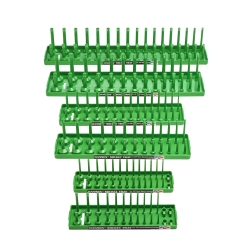 Hne92001 Socket Tray, Green - Pack Of 6