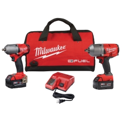 Mlw2993-22 0.5 X 0.37 In. M18 Fuel Auto Impact Wrench With Batteries Kit - 2 Piece