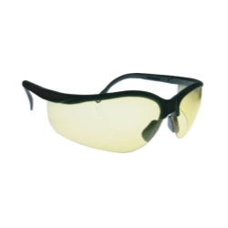 Csut5800-caf Safety Glasses, Black Frame & Clear Lens