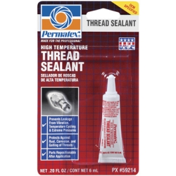 Ptx59214 6 Ml Tube Carded High Temperature Thread Sealant - Case Of 12