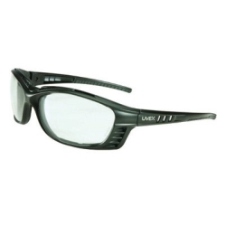 Uvxs2600xp Livewire Sealed Eyewear, Black Frame & Clear Lens
