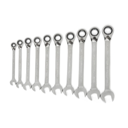 Kdt85892 Metric Reversing Ratcheting Comb Wrench Set - 10 Piece