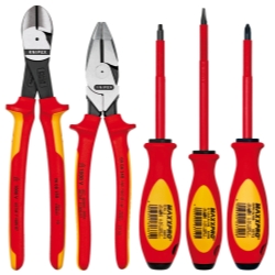 Knp9k989822us 1000v Insulated Pliers & Screwdriver Tool Set - 5 Piece