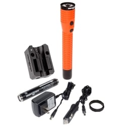 Baynsr-9920xl Polymer Duty Personal-size Dual-light Rechargeable Flashlight With Magnet