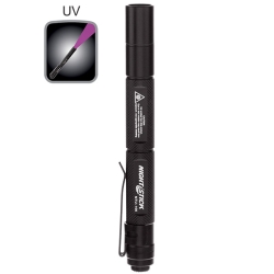 Baymtu-106 Mini-tac Uv Penlight With 2 Aaa Alkaline Battery - Black
