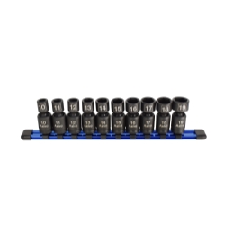 Astro Pneumatic Ast78344 Nano Pinless Metric Universal Impact Skockets For 0.37 In. Drive - 10 Piece