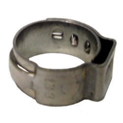 Tmrhc8605-100 0.378 & 0.43 In. Open Pinch Hose Clamps - Bag Of 100