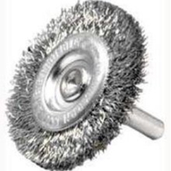 Weiler Wei36413 Crimped Wheel Brush With Coarse - 3 In.