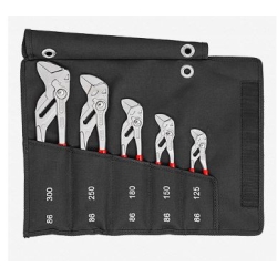 KNP001955S4 Tool Roll Pliers Wrench Set - 5 Piece