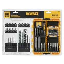 Tools  80 Piece Drill & Driver Accessory Set with Case