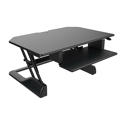 Fdm-desk-b-us Freedom Desk Height Adjustable Desktop Standing Desk, Black