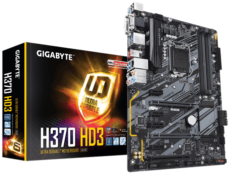 H370 Hd3 Intel H370 Ultra Durable Motherboard