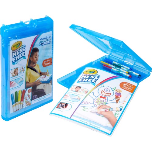 Crayola 75-2580 Color Wonder Stow N Go Mess Free Creativity On The Go - Multipurpose