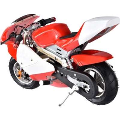WorryFree Gadgets E-PBIKE-RED Gadgets Electric Miniature Pocket Bike Teen Kid Off-Road Racing Motorcycle WorryFree Gadgets E-PBIKE-RED Gadgets Electric Miniature Pocket Bike Teen Kid Off-Road Racing Motorcycle