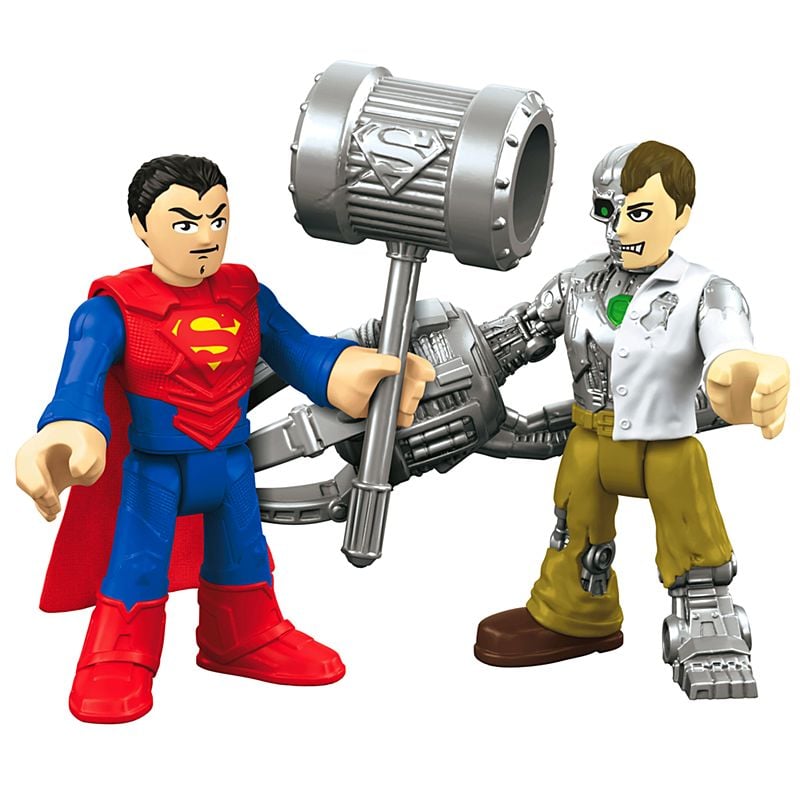 Fisher-price Dfx91 Imaginext Dc Super Friends Superman & Metallo