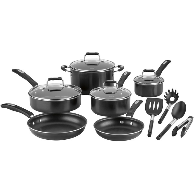 P57-14bk Black Cookware Set - Pack Of 14