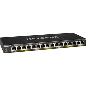 GS316P-100NAS Ethernet Switch - 16 Ports - 2 Layer Supported - Twisted Pair