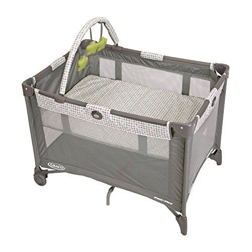 Graco Childrens Products 1801373 Pack N Play Playard Bassinet With Automatic Folding Feet - Pasadena