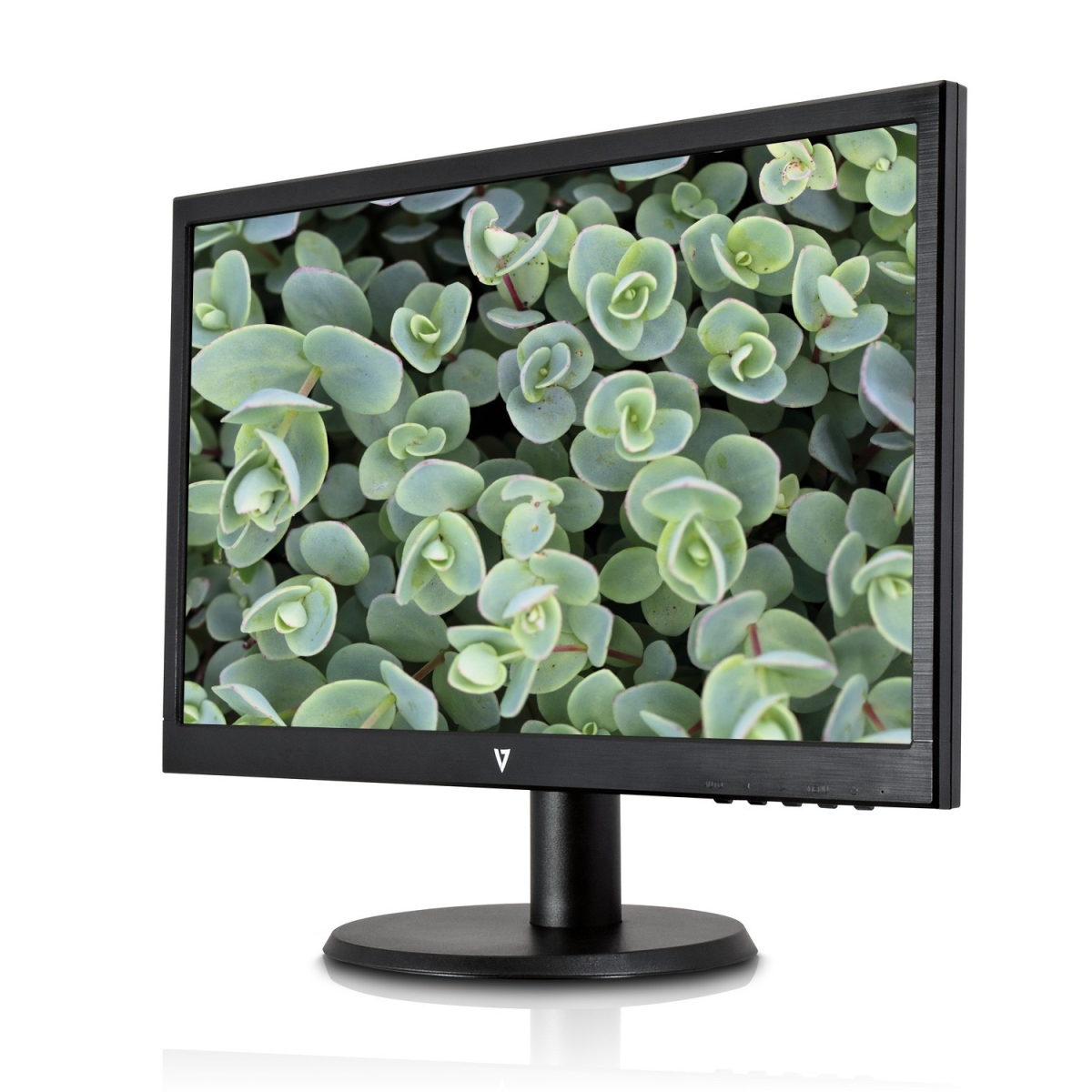 V7 LCD Monitors L215DS-2N 21.5 in. DVI Speaker LED Monitor 1920 x 1080, Black