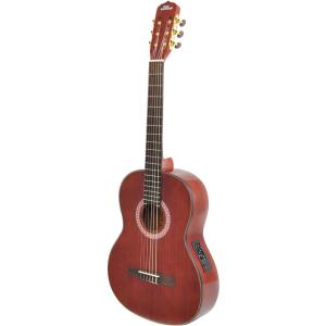 Pyle - Pro Sound Pga33lbr Left-handed 6-string Electric Acoustic Guitar