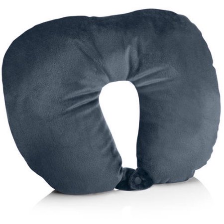 Conair-travel Smart Ts018char Micro Bead Pillow Charcoal With Washable Cover