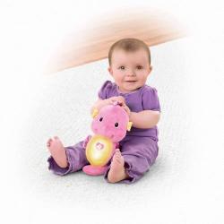 Dgh73 Soothe & Glow Seahorse Baby Toy, Pink