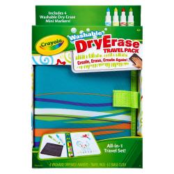Crayola 98-8670 Dry Erase Travel Pack - Blue