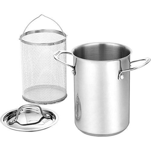 Conair-cuisinart 773-20apw 3 Qt Chefs Classic Stainless Asparagus Steaming Set - 3 Piece