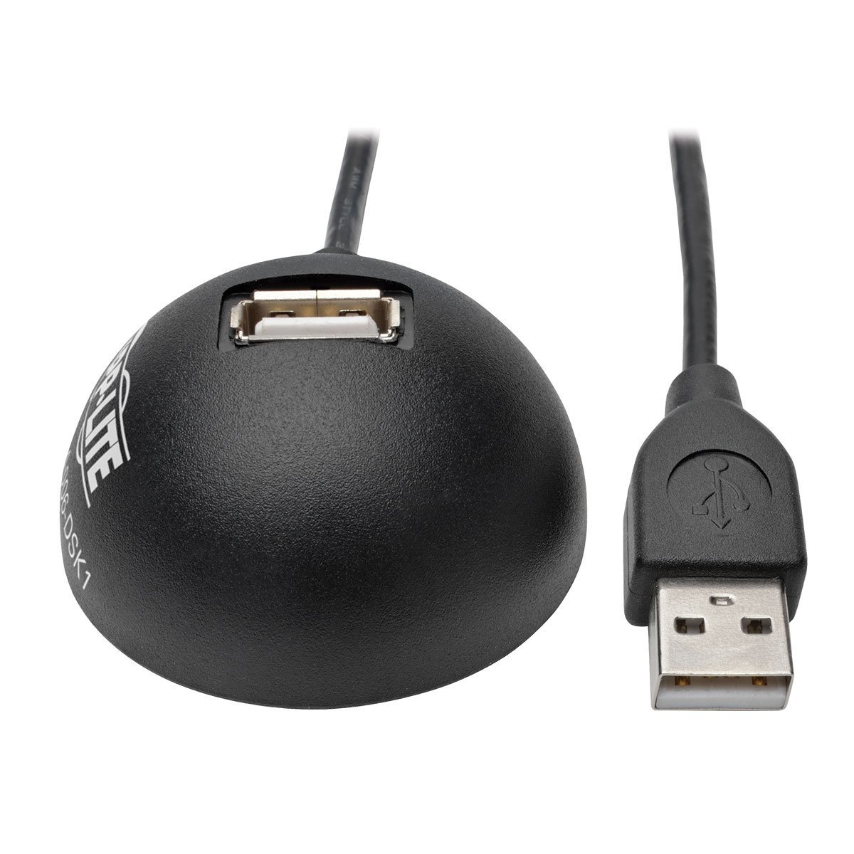 Tripp Lite U024-005-DSK1 5 ft. 1-Port USB 2.0 Hi-Speed Desktop Gold A & A Extension Cable Tripp Lite U024-005-DSK1 5 ft. 1-Port USB 2.0 Hi-Speed Desktop Gold A & A Extension Cable