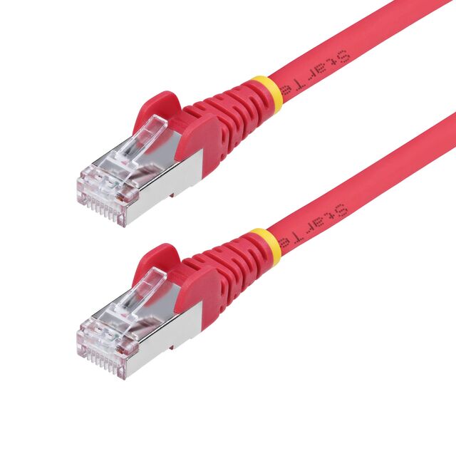NLRD-6F-CAT6A-PATCH 10GbE S-FTP LSZH 100W PoE Cable - Red