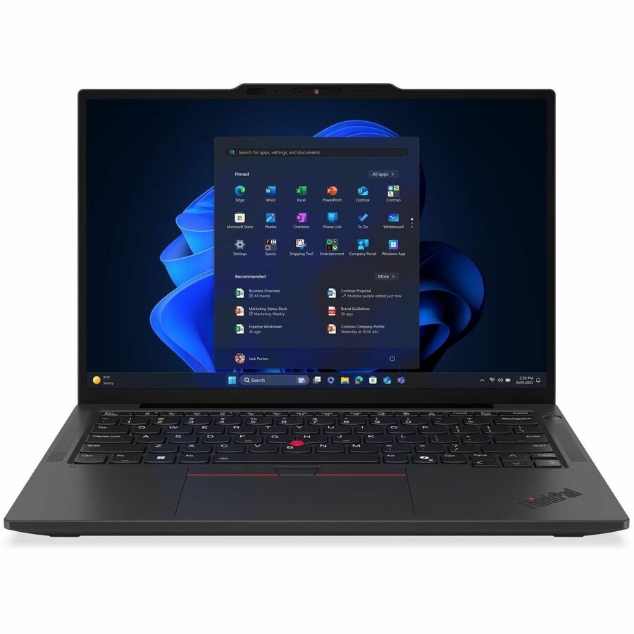 ThinkPad X13 Gen 6 13.3 in. Notebook - Intel Core Ultra 7 265U - Intel Evo Platform - 32GB 512GB SSD - Black - 1920 x 1200 - Windows 11 Pro