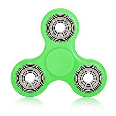 Fidget-grn Fidget Spinner Stress Reducer Focus Toy For Kids & Adults