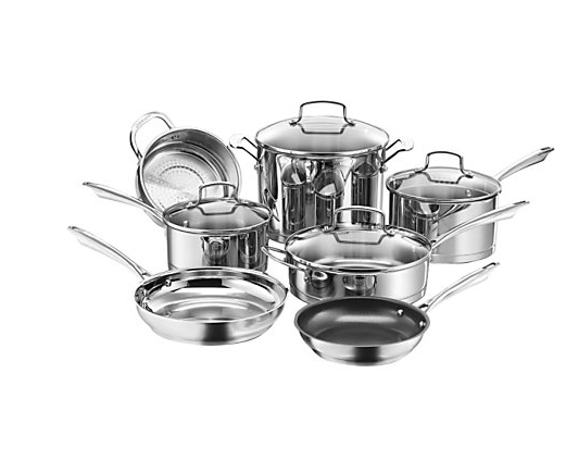 Zh8552 Professional Series Stainless Cookware Set - 11 Piece