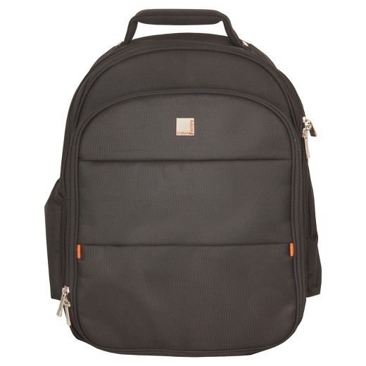 Vq9956 17.3 In. City Backpack For Internal Pockets Compartment, Black