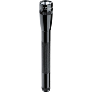 Zm5634 Led 2aa Flashlight Handy Torch Mini, Black
