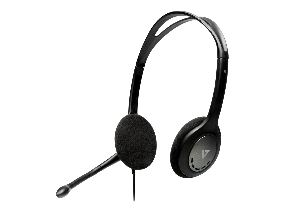 V7 Audio HA202-BULK-2N Headphones & Mic Bulk