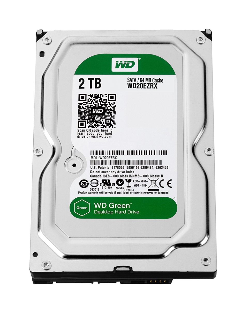 UPC 460014000029 product image for WD20EZRX 2 TB 3.5 in. Green Desktop Hard Drive | upcitemdb.com