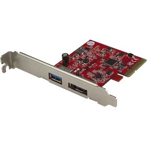 Startech PEXUSB311A1E 2-Port USB 3.1 & eSATA PCIe Card Startech PEXUSB311A1E 2-Port USB 3.1 & eSATA PCIe Card