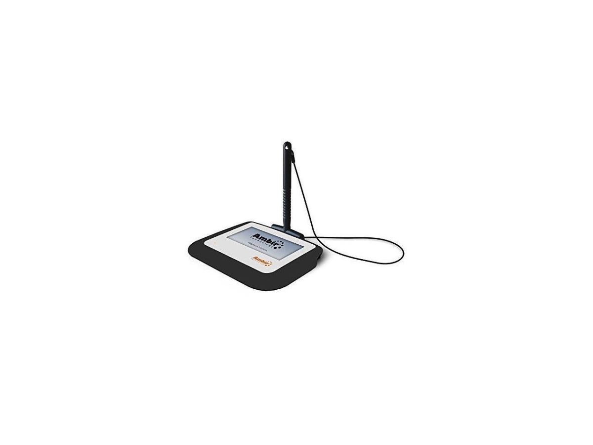 Ambir SP110-RDP Imagesign Pro 110 - Signature Terminal with LCD Display Ambir SP110-RDP Imagesign Pro 110 - Signature Terminal with LCD Display