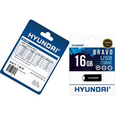 Hyundai Technology U2BK-16GPK 16GB Bravo USB 2.0 Flash Drive Hyundai Technology U2BK-16GPK 16GB Bravo USB 2.0 Flash Drive