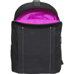 Fwb14bkmiami Miami City Slim Backpack For Notebook, Black