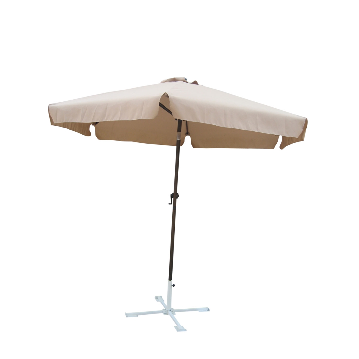 60403-kh 8 Ft. Outdoor Aluminum Umbrella, Khaki