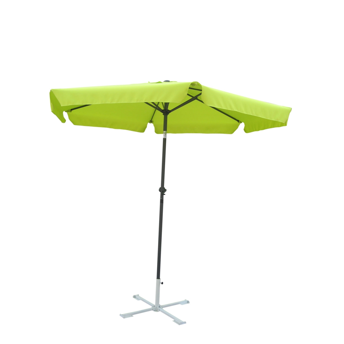 60403-lg 8 Ft. Outdoor Aluminum Umbrella, Light Green