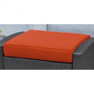 Cs-4253-1cs-sp Barcelona Corded Replacement Cushions For Barcelona Ottoman, Spice