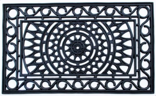 Imports Decor  Rubber Doormat, Sunrise