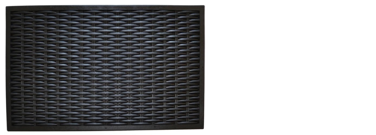 Imports Decor  Rubber Woven Door Mat