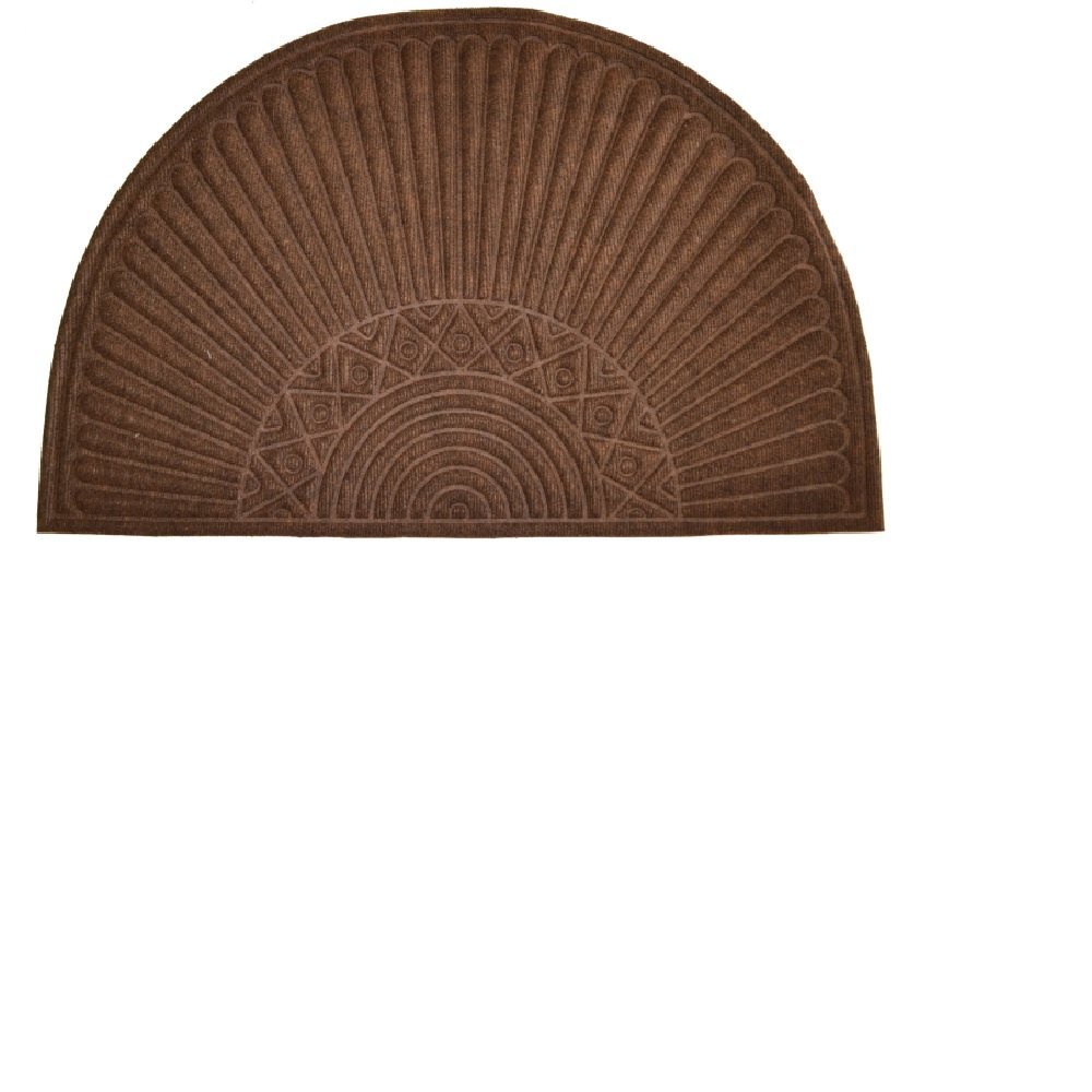 Imports Decor  Brown Half Round Door Mat